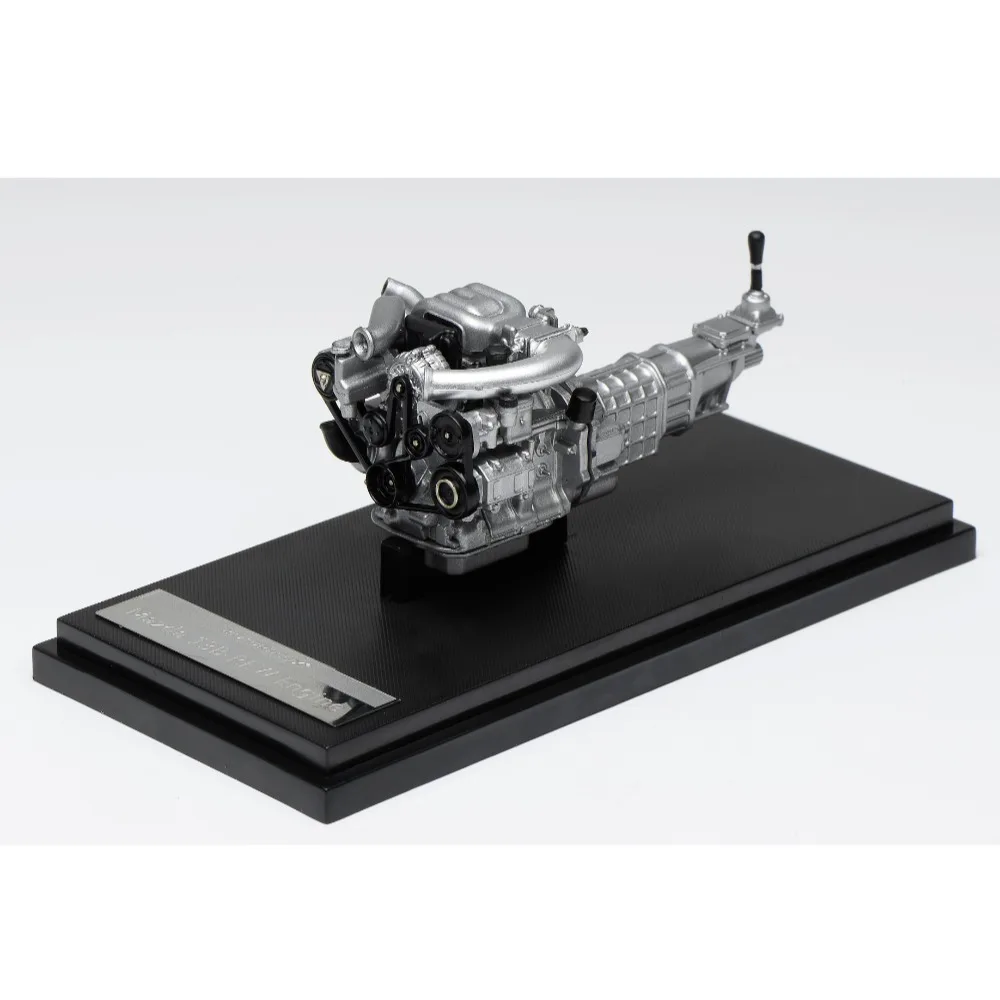 Motor Helix 1:18 Diecast Model Car Produto Acabado Motor R34 R35 13B-REW