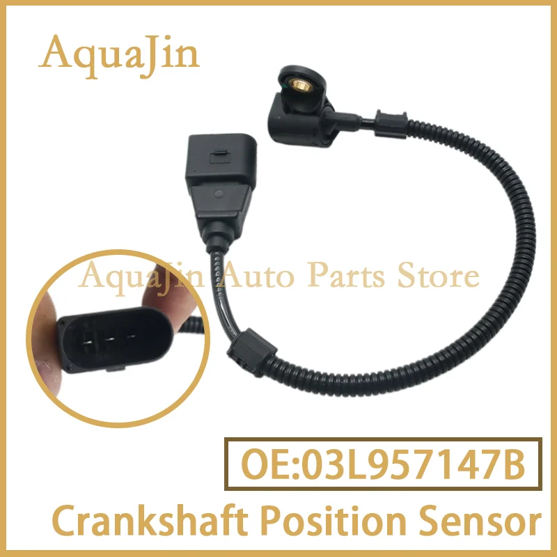 Sensor de Posição do Eixo de Comando 03L957147B para VW Golf Tiguan I Passat Caddy III T5 T6 Amarok Audi A1 A3 A4 A6 Q5 TT Seat OE 03L957147A