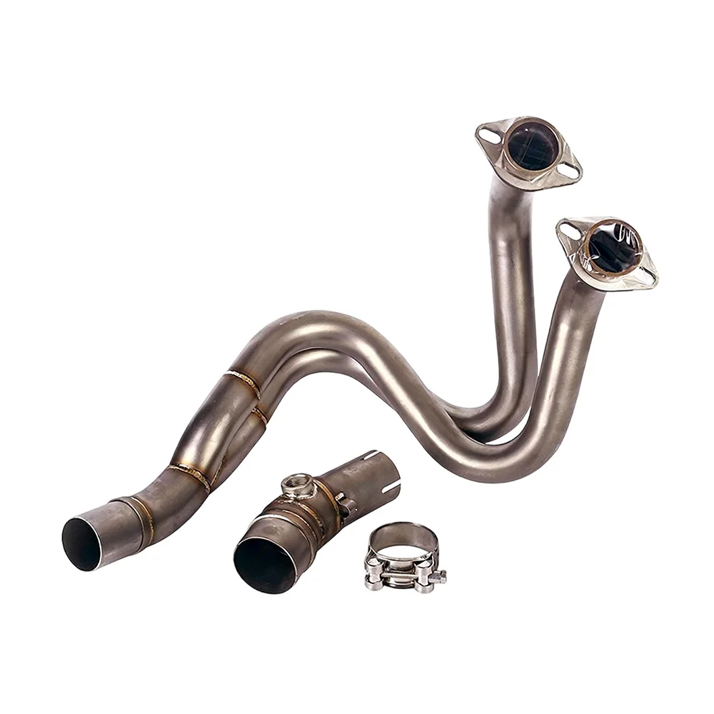 Für Kawasaki Ninja 650 Z650 2012-2022 Z650RS Auspuffblenden Vorderrohr Komplettes Auspuffsystem Auspuffrohre Auspuffanlagen – Detail 3