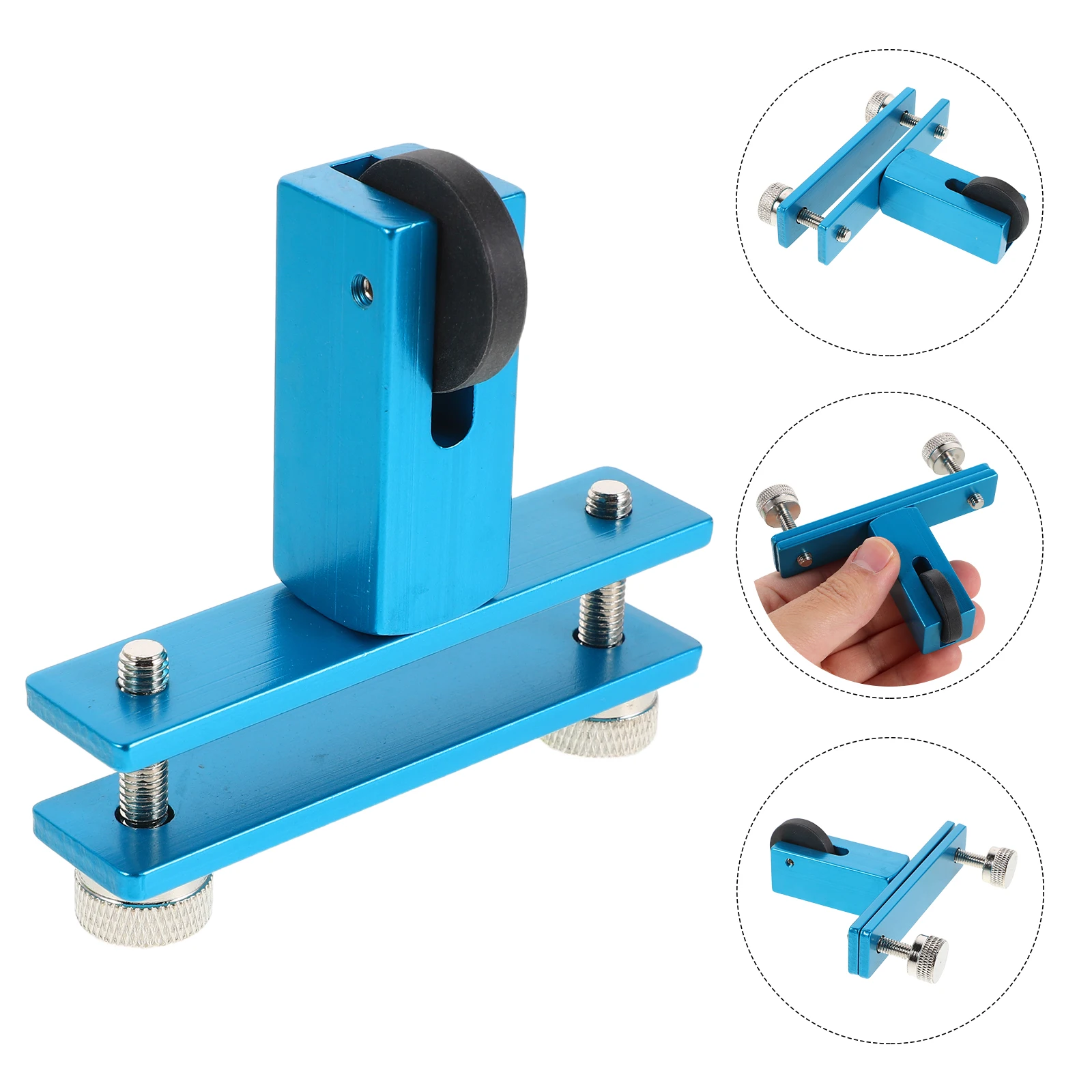 

Precise Violin Bridge Repair Tool Blue Metal for DIY Installation Portable Durable Beginner Friendly Functional Tool for String