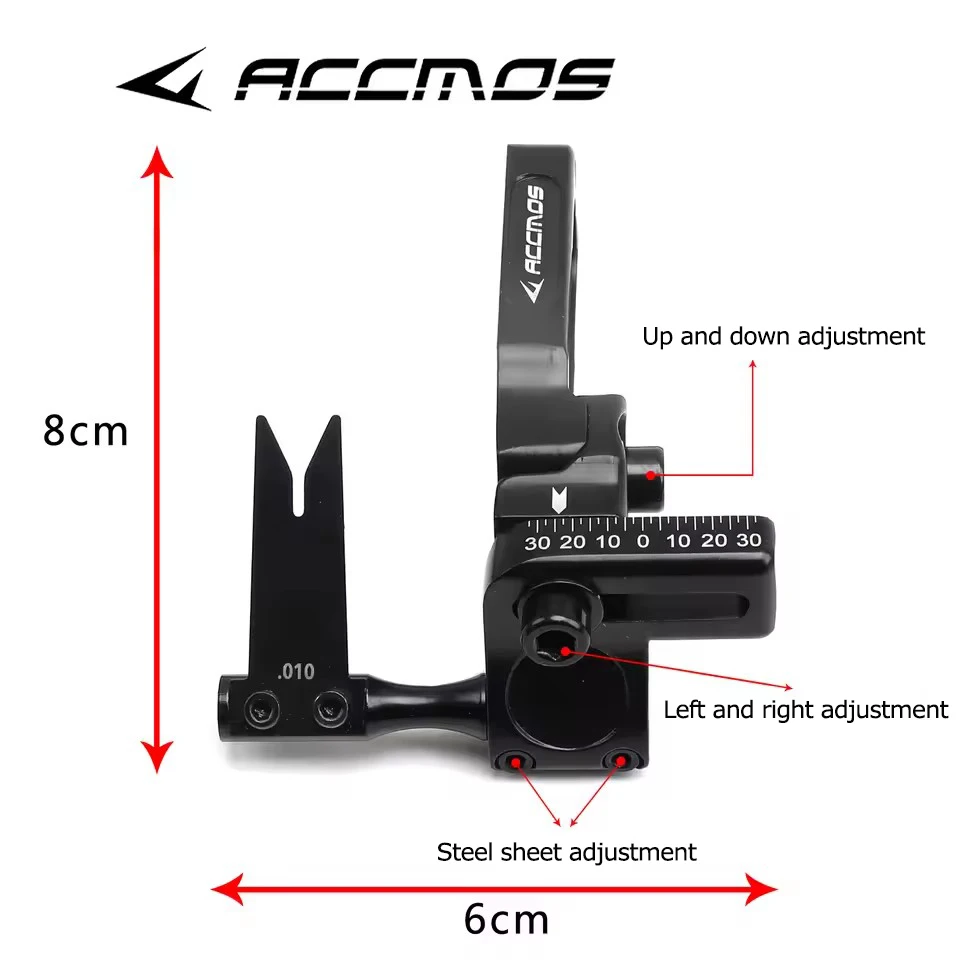 ACCMOS D5 Steel Sheets Archery Drop Away Arrow Rest Compound Bow Fall Away Arrow Rest for Hunting Shooting Accessories Kits Part