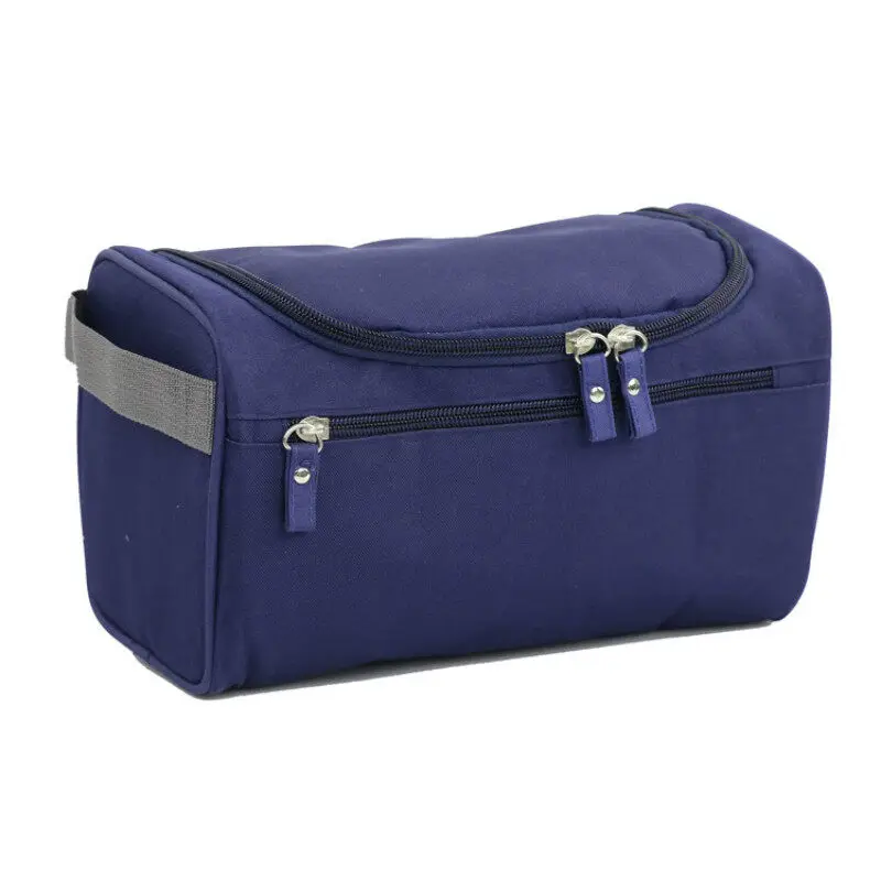 Bolsa de maquillaje portátil Unisex, organizador de cosméticos impermeable, estuche colgante de aseo para mujeres y hombres, lavado, afeitado,