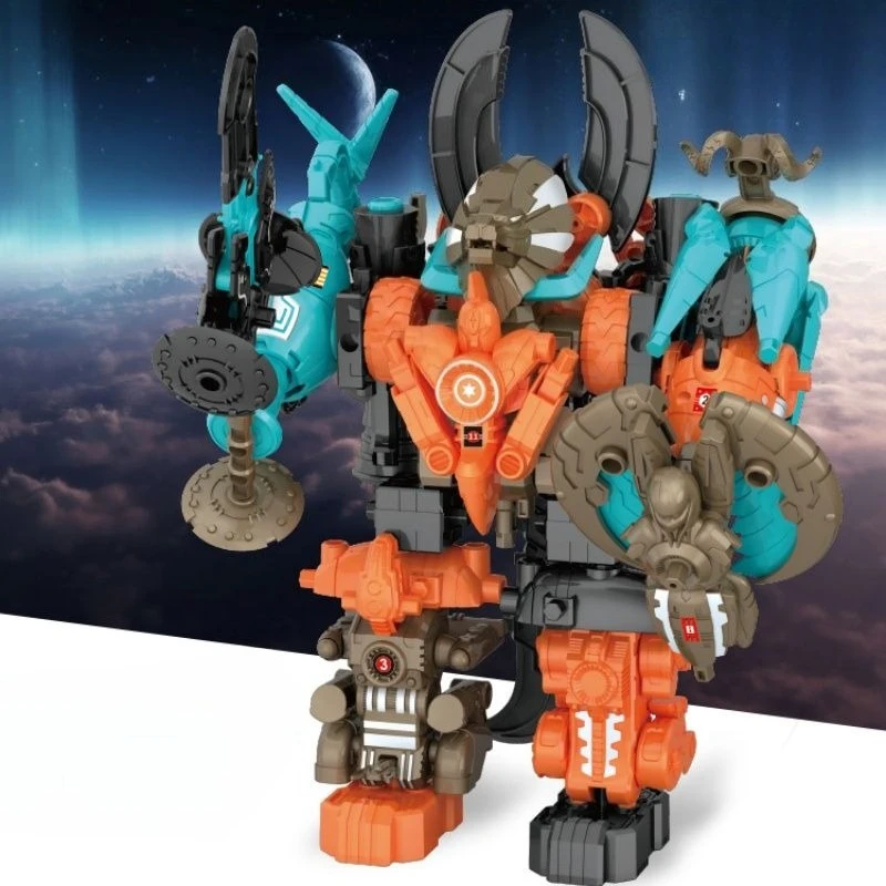 

12 IN 1 Constellation DIY Deformation Action Figure Transforming Robot Toys and Leisure Boys Children Toy Collect ABS Model Gift
