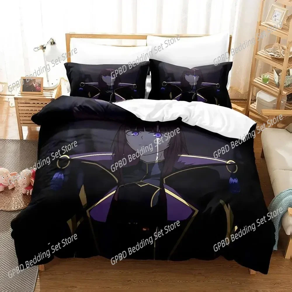 The Eminence in Shadow Cid Kagenou Comfortable Duvet Quilt Cover Pillowcase Bedding Set Children Bedroom Decoration Home Textile
