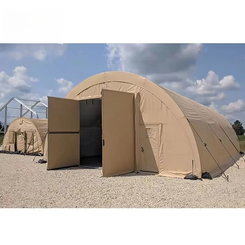 Wholesale Heavy Tactical Tent, Rainproof Relief Shelter for Camping & Construction