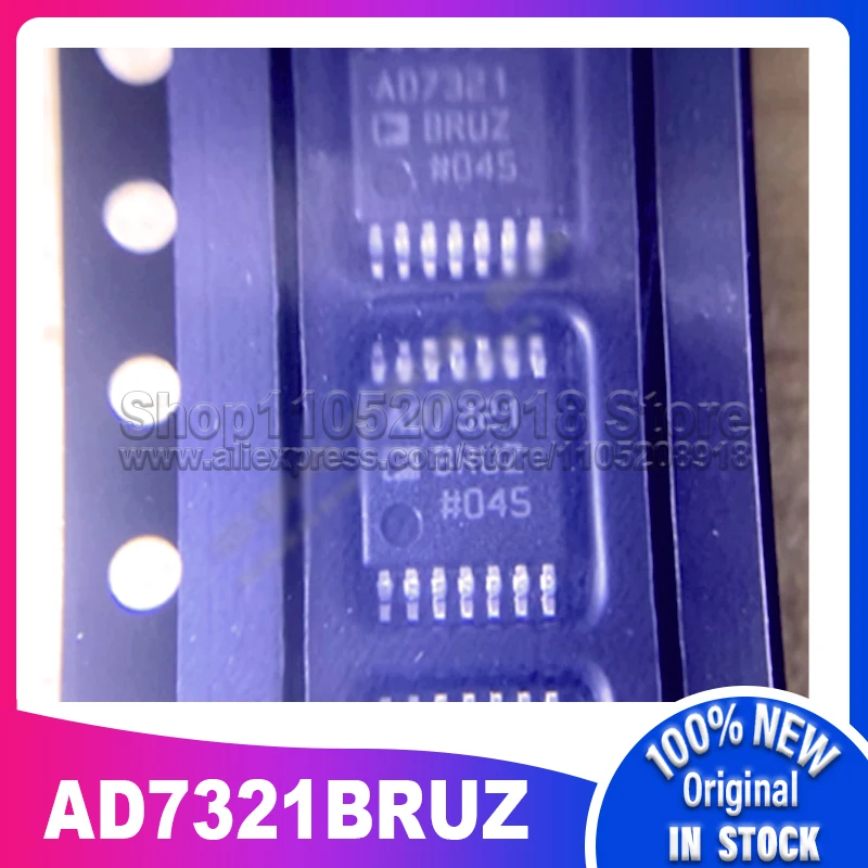 

2~10PCS/LOT AD7321 AD7321BRUZ AD7321BRU TSSOP14 100% New Spot stock