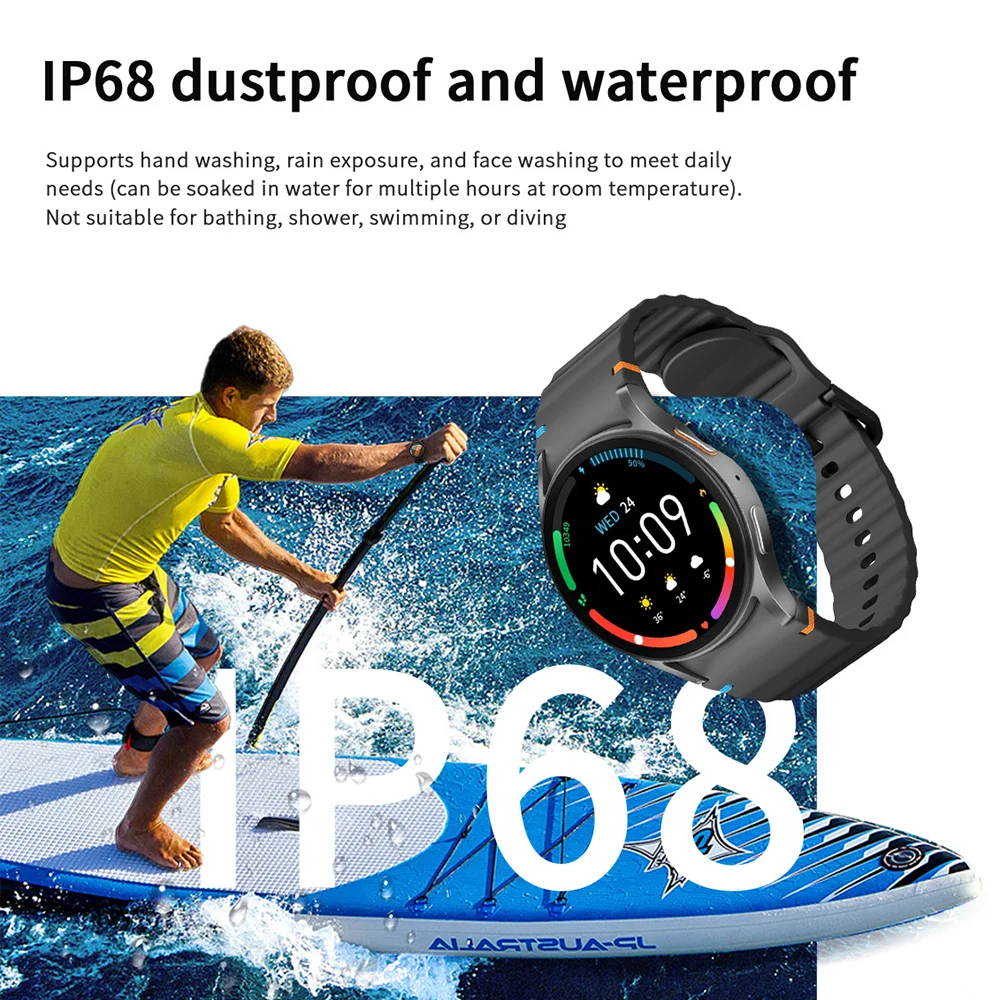 2025 ساعة جديدة 7 ساعة ذكية صغيرة NFC معدل الصحة مراقبة نسبة الأكسجين في الدم وضع الرياضة IP68 مقاوم للماء بلوتوث دعوة ساعة ذكية