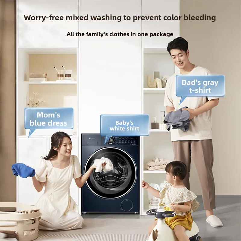YJQ drum washing machine automatic intelligent home use 10 kg fully embedded