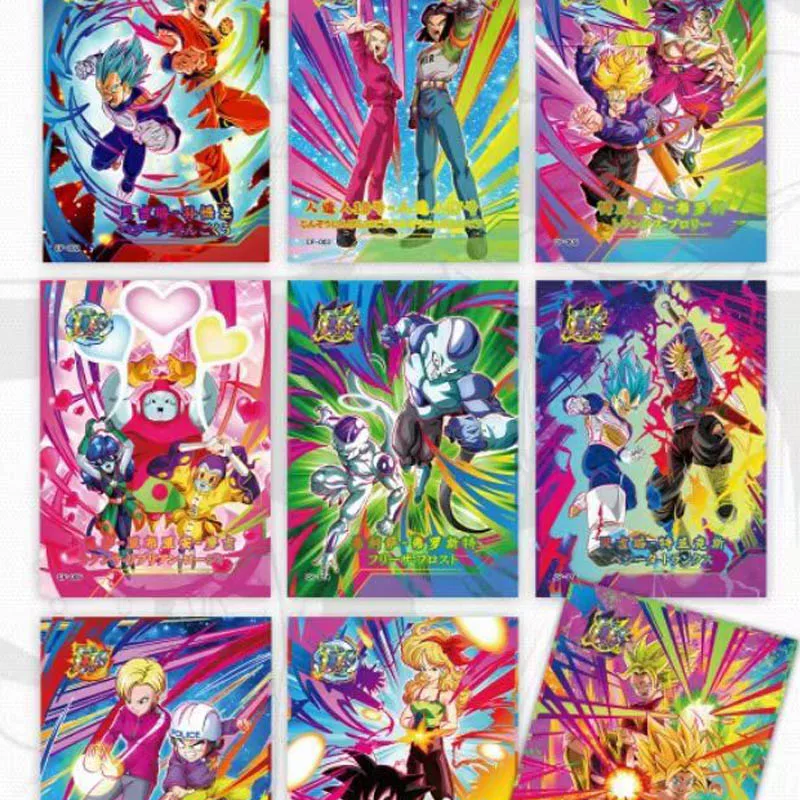 Dragon Ball Collection Cards Graded Oka Commemorative Edition Embroidery Battle Games For Family Original Game Toys Playing Card