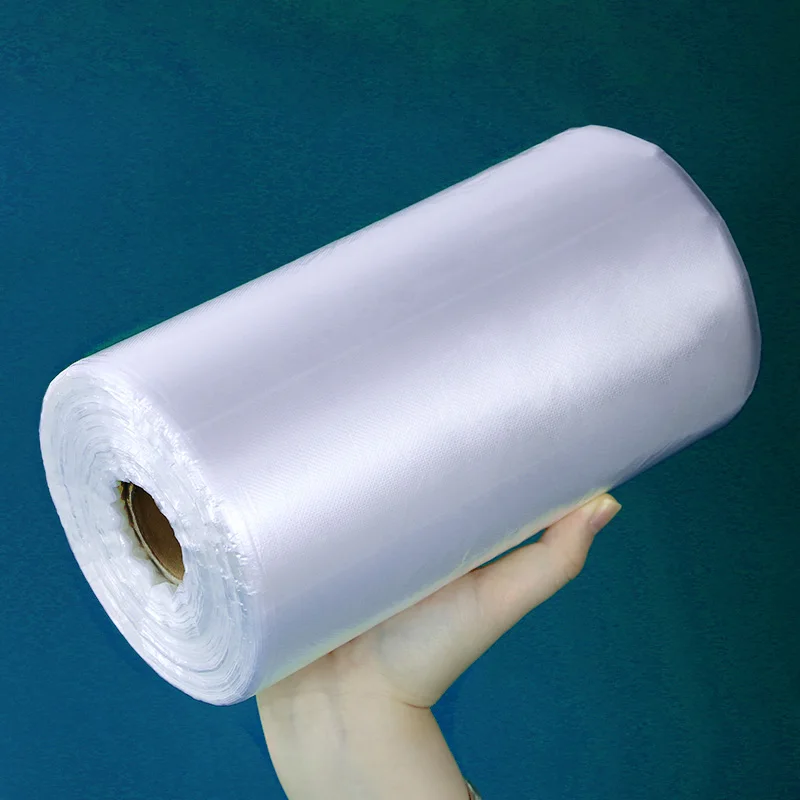 

Eco-Friendly 800g Large Roll Food Fresh Keeping Bag Tear-Up Supermarket Roll-Up Bags for Kitchen Freezer - Kitchen Storage