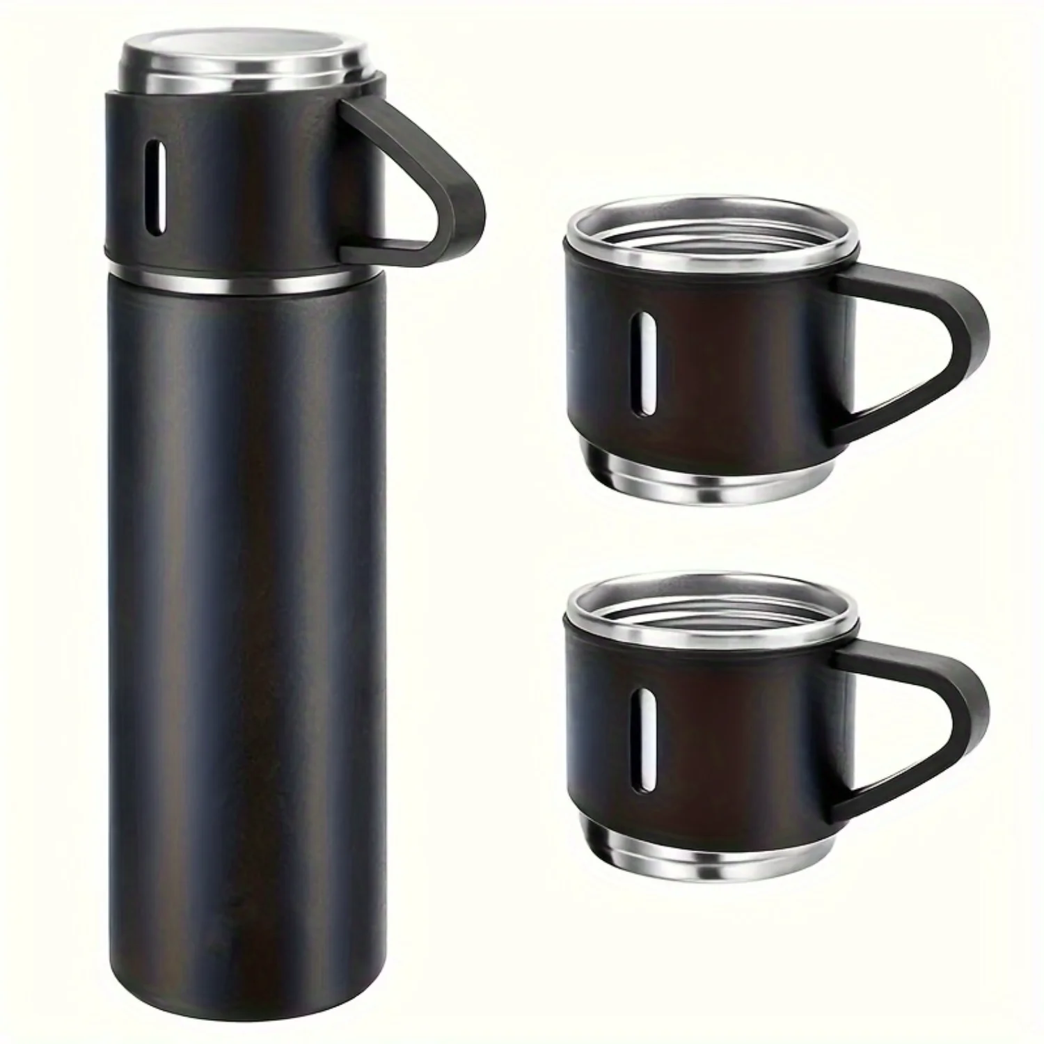 Vacuum cup  tumbler cup  Large capacity  originality  Set Of Business Insulated Cups, Stainless Steel Vacuum Insulated Bottles A