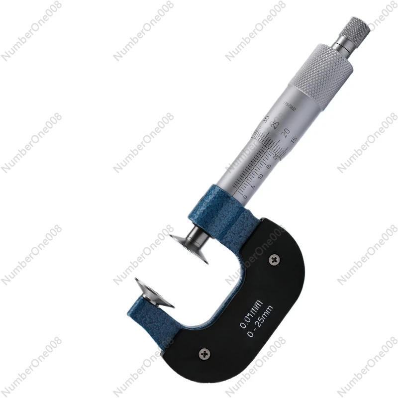 Gear Tooth Micrometer 0-25 High-Precision Digital Display Thousand-Card Ruler