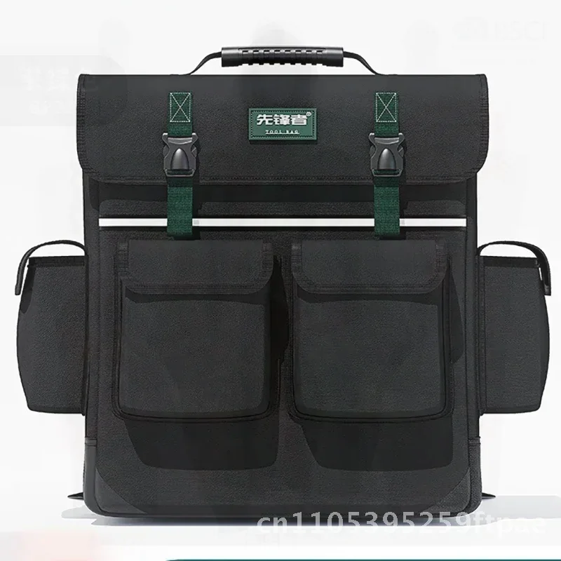 xford Tool Bag Professional Electrician Backpack Tool Bags Repair Kit Multifunctional Pocket Shoulder Bag Storage Organize