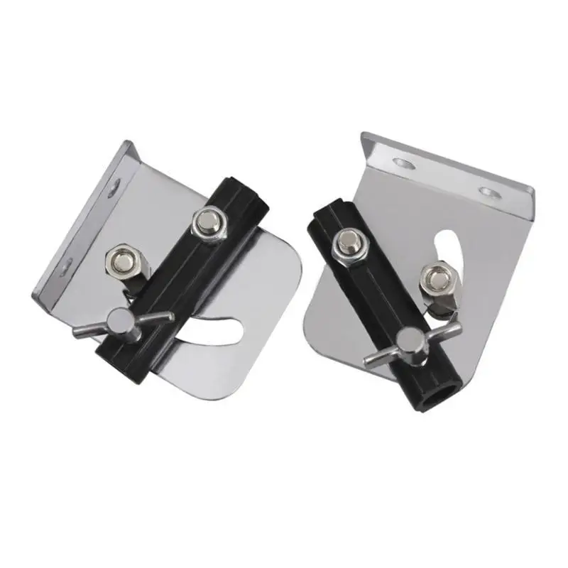 652F 2Pcs Easy to Install Hardware Part Repair Snare Drum Strap Mounting Rack