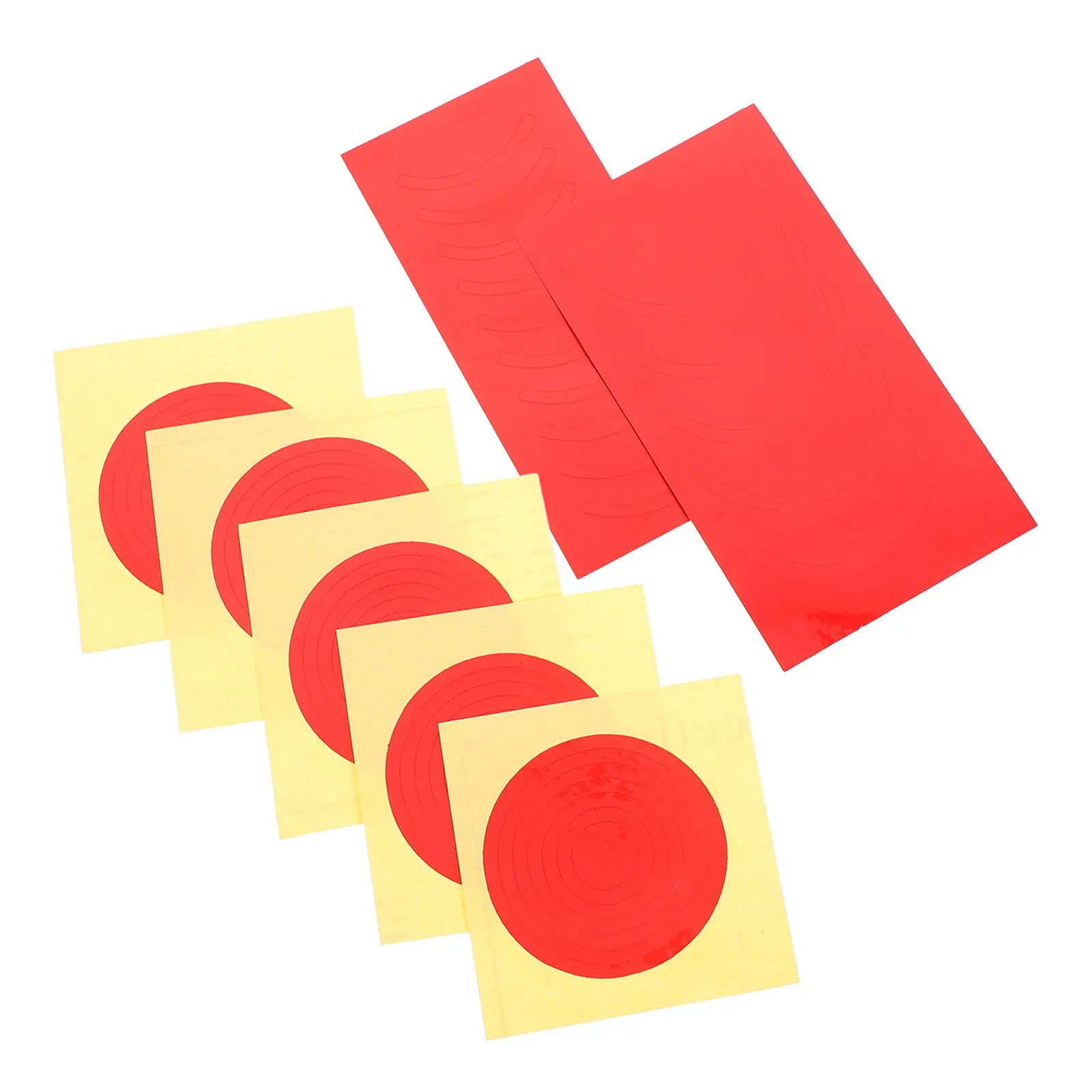 

7 листов этикеток для идентификации манометров, с сильным клеевым слоем, яркие, хорошо заметные, индикаторные наклейки для промышленного оборудования