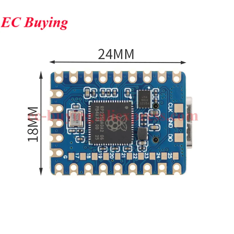 RP2350-Zero Raspberry Pi Pico2 Pico 2 Mini płytka rozwojowa moduł 150MHz dwurdzeniowy mikrokontroler RP2350A interfejs Type-C — zdjęcie produktu 5
