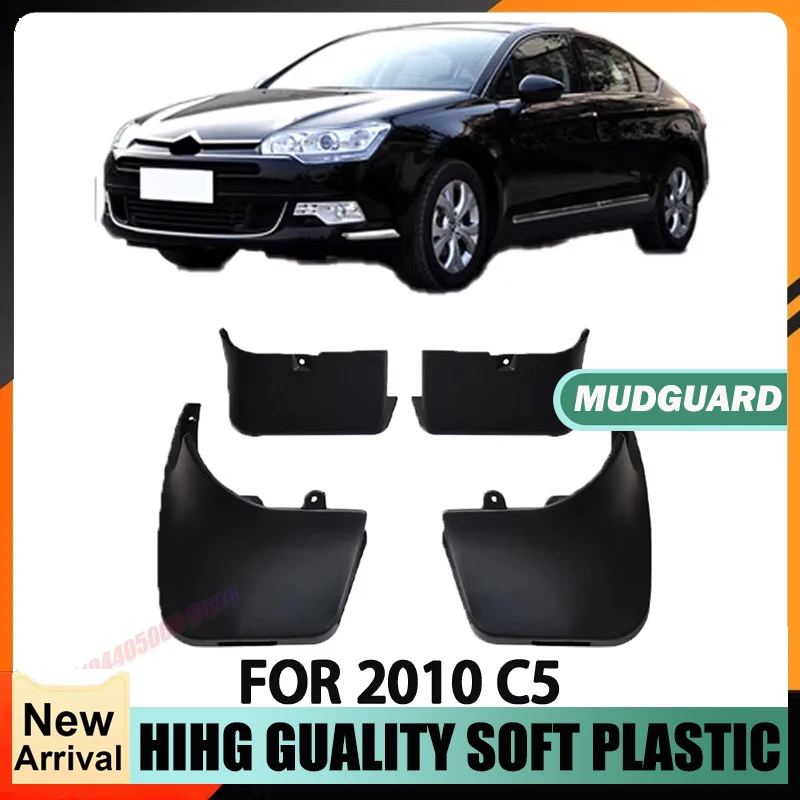 Front and Rear Wheels Fender Splash Protection for 2010 Citroen C5 CITROEN Car