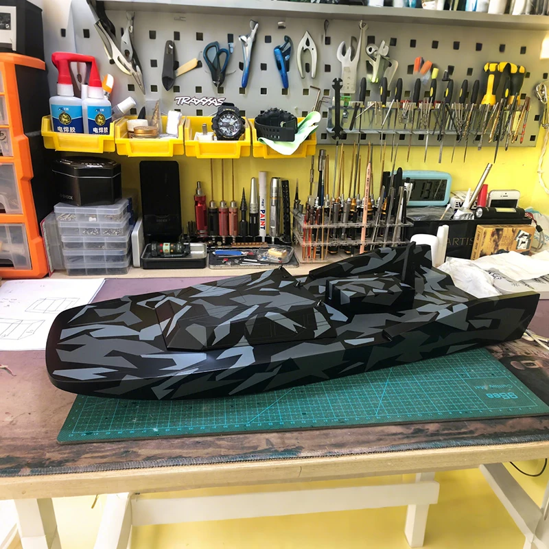 RC Ships 52cm Wooden Structure Remote-controlled Wind-powered Boat with Bidirectional Brushless ESC RC Schiffe Model Ship Toy