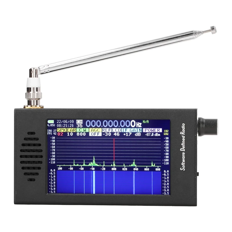 Ingenious-For DSP SDR Radio Receiver 4.3 Inch Touch Screen 100Khz To 149Mhz FM MW SSB CW HAM Radioodbiornik krótkofalowy
