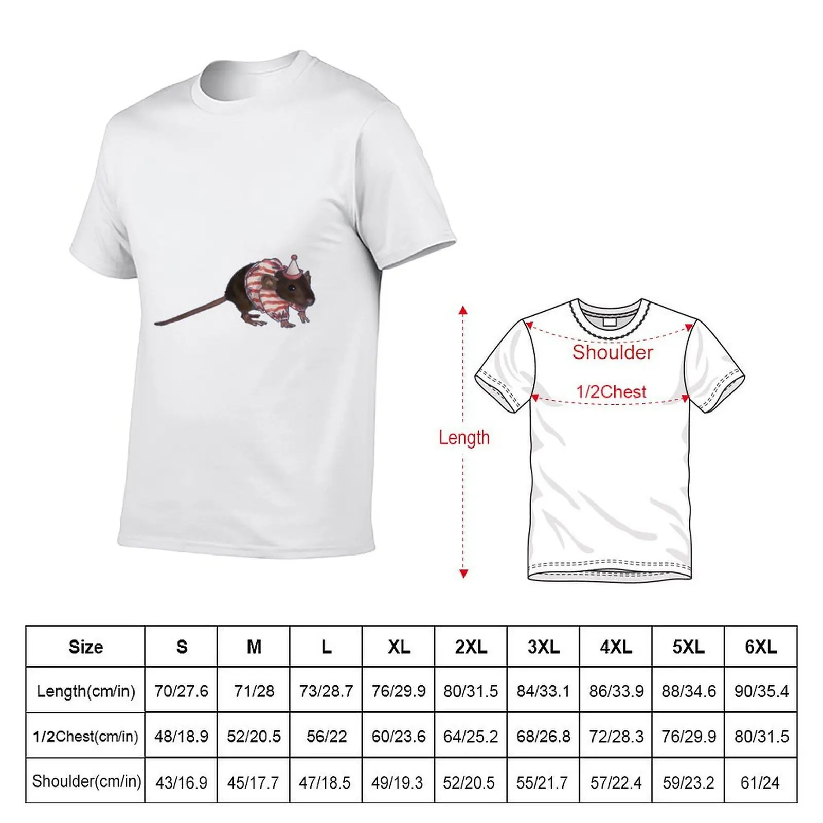 Waldo Clown Rat T-Shirt anime tshirt anime clothes men clothing