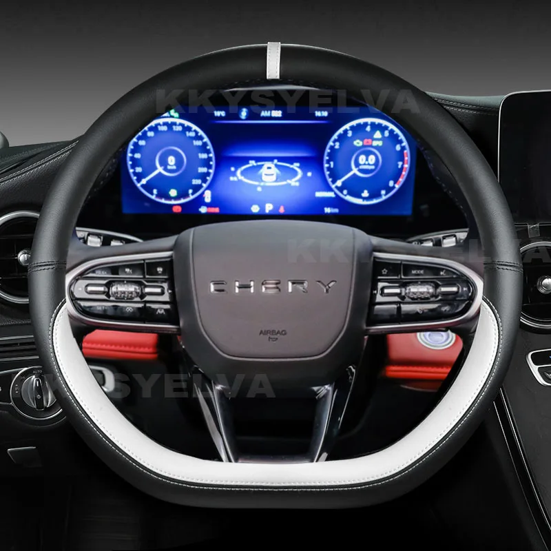 D شكل سيارة غطاء عجلة القيادة لشيري تيجو 5X 7 8 2020 -2023 3X 7 Plus 8 Plus Pro أريزو 5 Plus GT 2021 -2023 GX 2019-2023