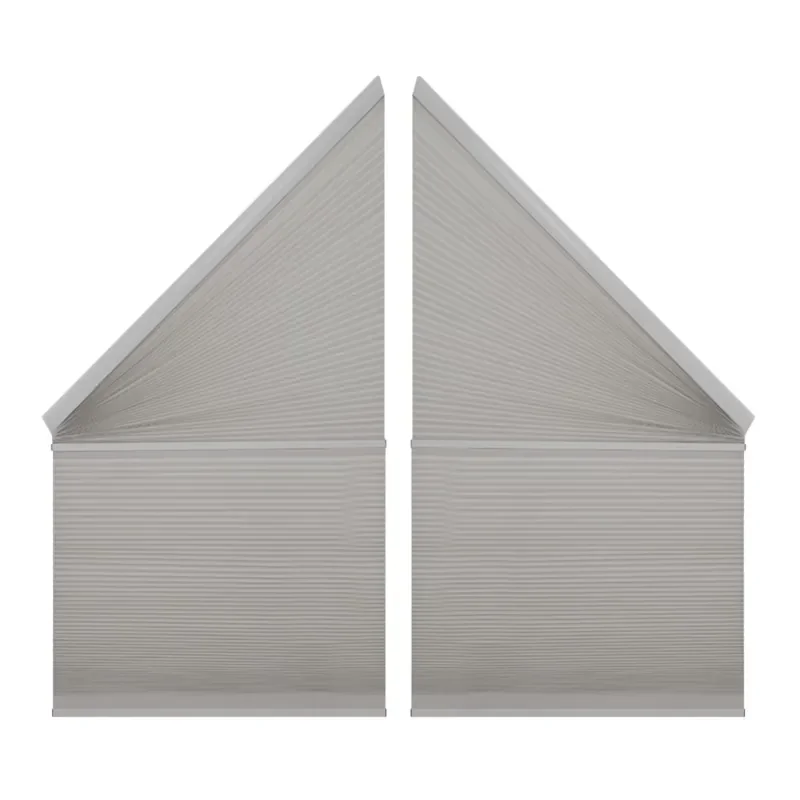 Thermal Insulating Honeycomb Blind for Shaped Window Triangles Cellualr Shades Window Curtain Thermal Insulating Custom Size