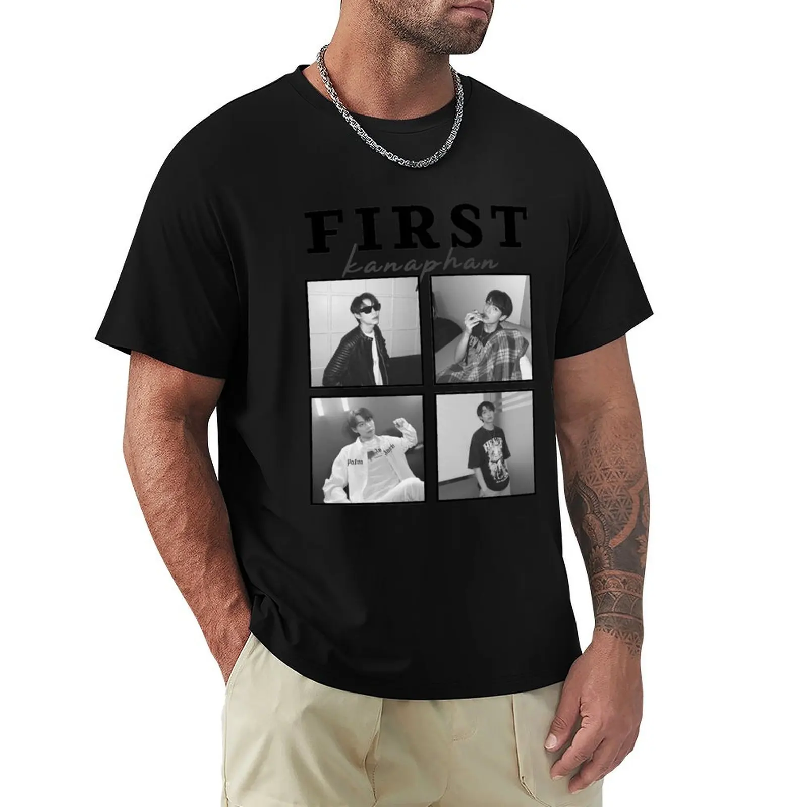 First Kanaphan (Only Friends) Concert Poster (White Version) T-Shirt cheap stuff basketball graphic tees mens clothing