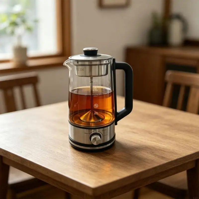 Contemporary Tea Brewing Machine With Advanced Steam Technology For Gourmets Tea X3UC