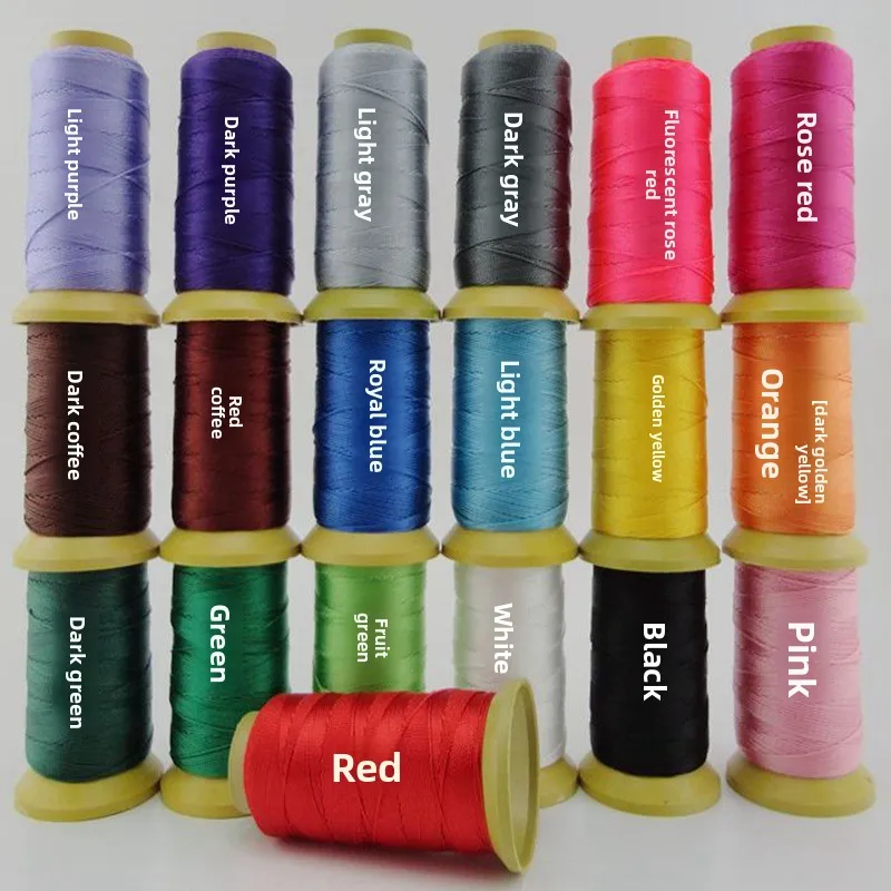 

Нейлоновая нить ручной работы, утолщенная, для ремонта и шитья, черно-белая, прочная, для домашних швейных проектов и DIY-работ