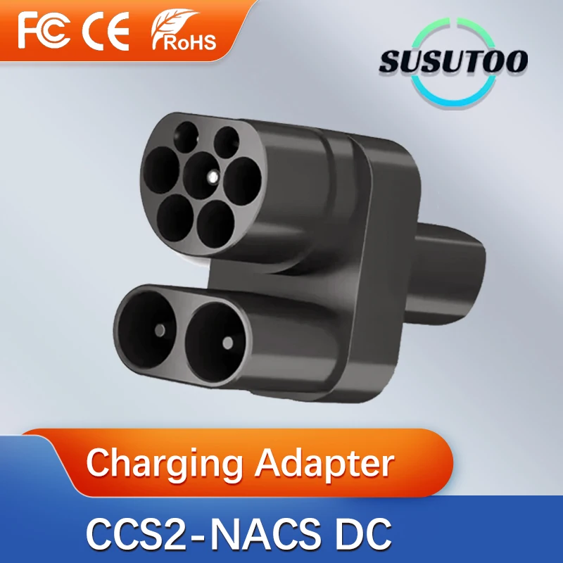 CCS2 to NACS EV Charger Adapter Compatible With Tesla Model 3/X/Y 250kW Max Fit For Tesla CCS2 Adapter For Tesla