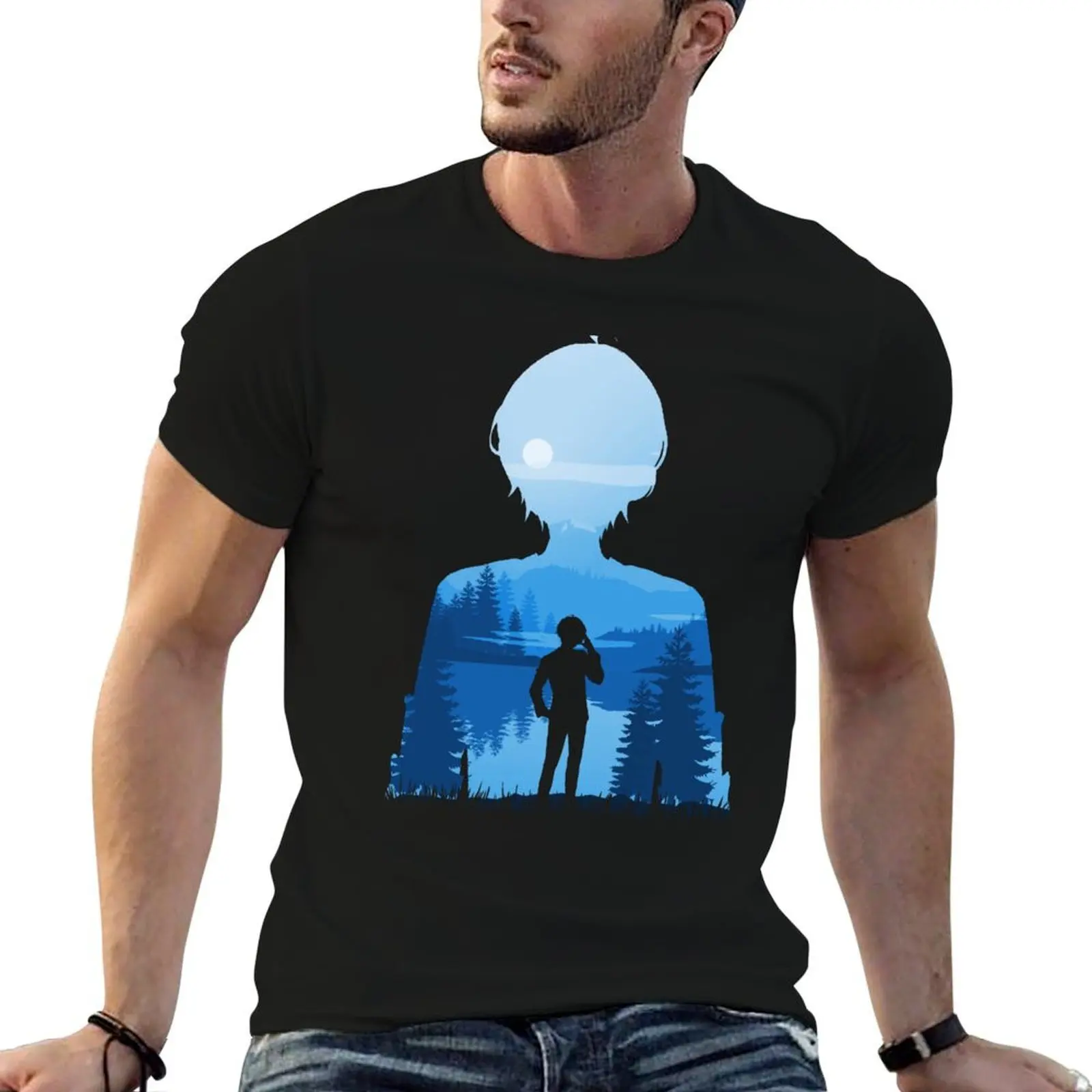 

Oshi No Ko - Aqua Hoshino *Negative Illusion* T-Shirt man tshirt t shirt for man T-Shirt