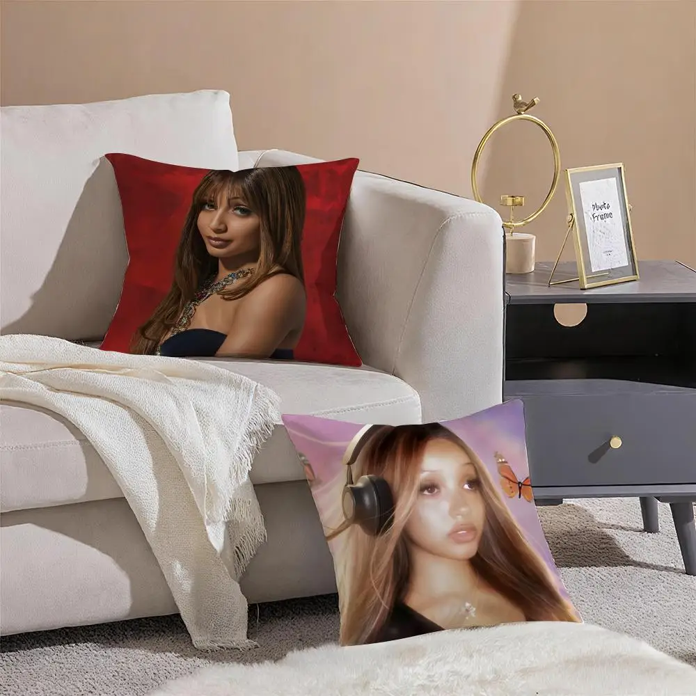Streetwear Brand B-Ben Davis Cushion Cover Throw Pillow Cover Hidden Button Durable Polyester Chair Cushion