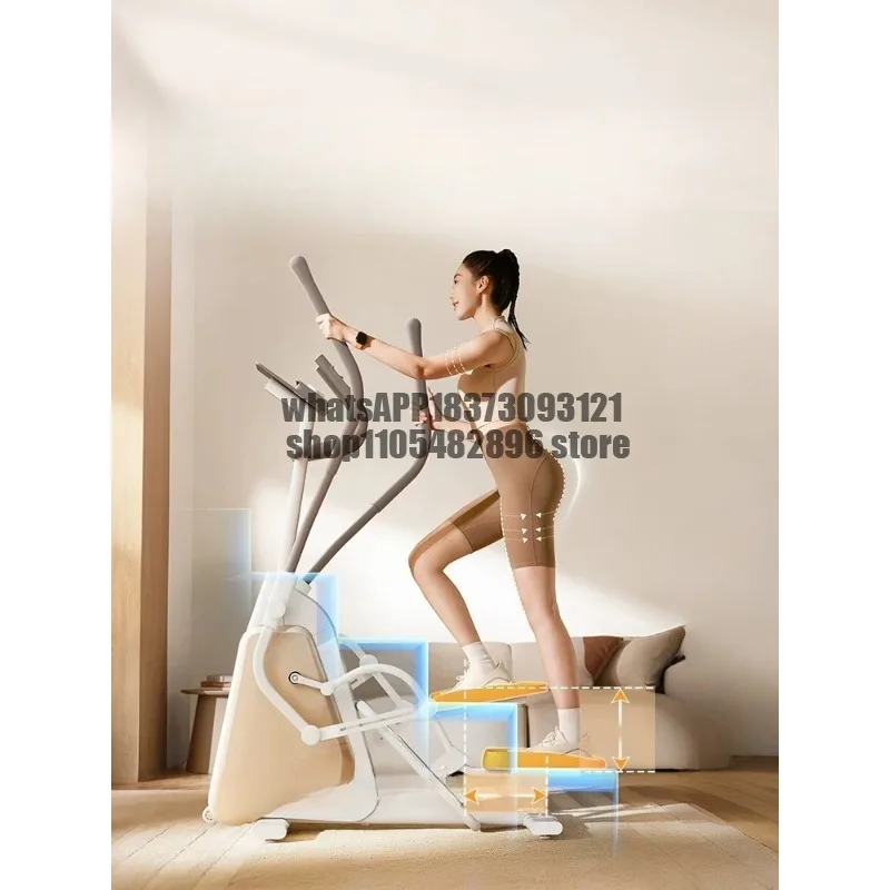 Elf Elliptical Machine Home Fitness Smart Small Mountaineering Climbing Stepping Elliptical Machine Weight Loss Equipment