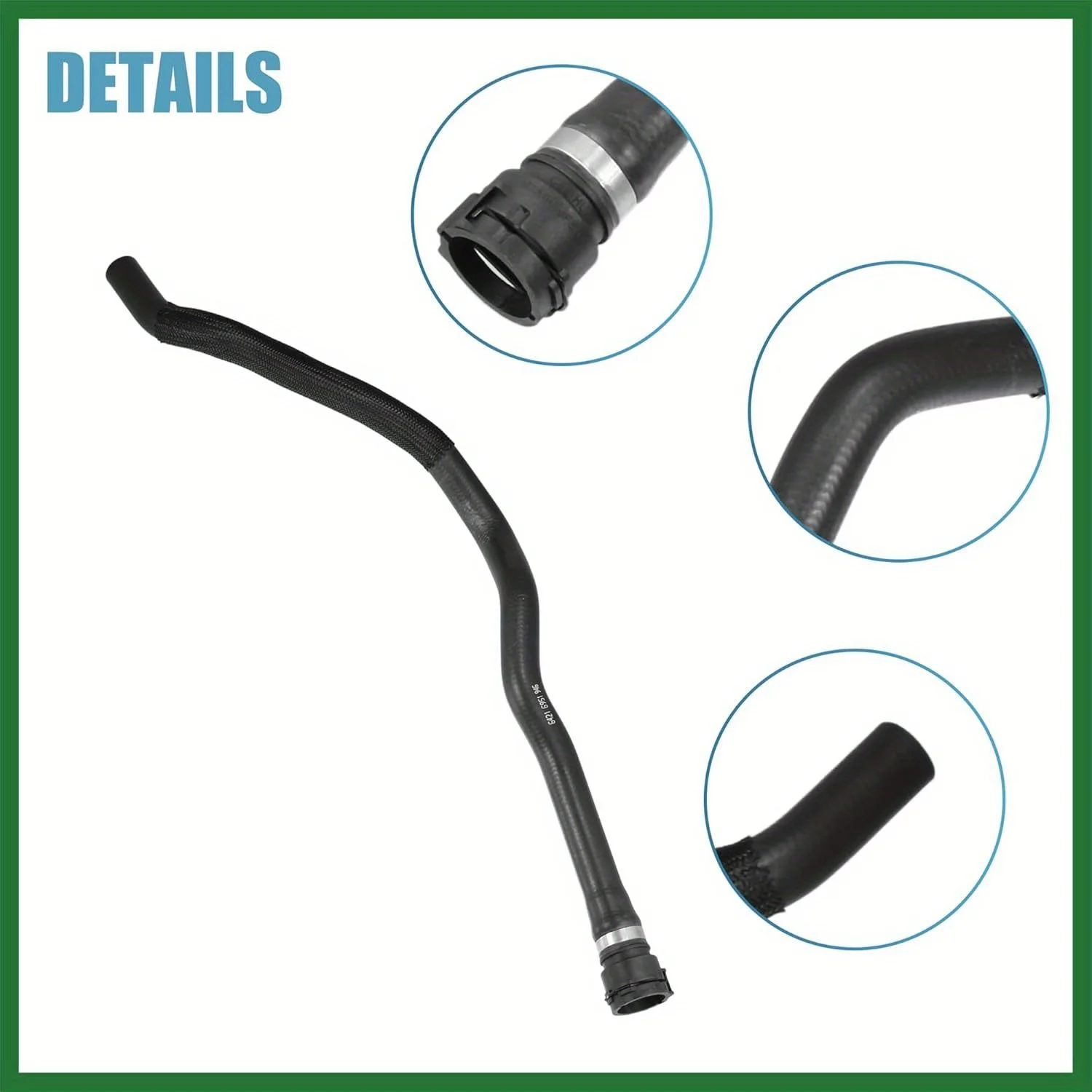 Fit For BMW 130i 120i 318i 320i 325i 330i 335i sDrive18i xDrive25i Engine Radiator Coolant Heater Hose Water Pipe A64216951946 view 3