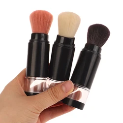 2 In 1 Foundation Brush Makeup Brush Empty Travel Blush With Refillable Loose Powder Bottle Jar Makeup Beauty Tools