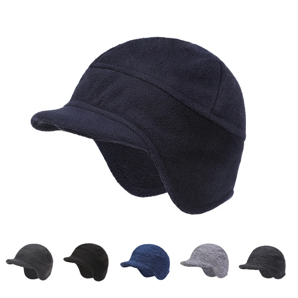 Winter Hats For Skiing Outdoor Sports Cap Keep Warm Cycling Windproof Hat Visor Hat Bonnet Beanie Warm Cap