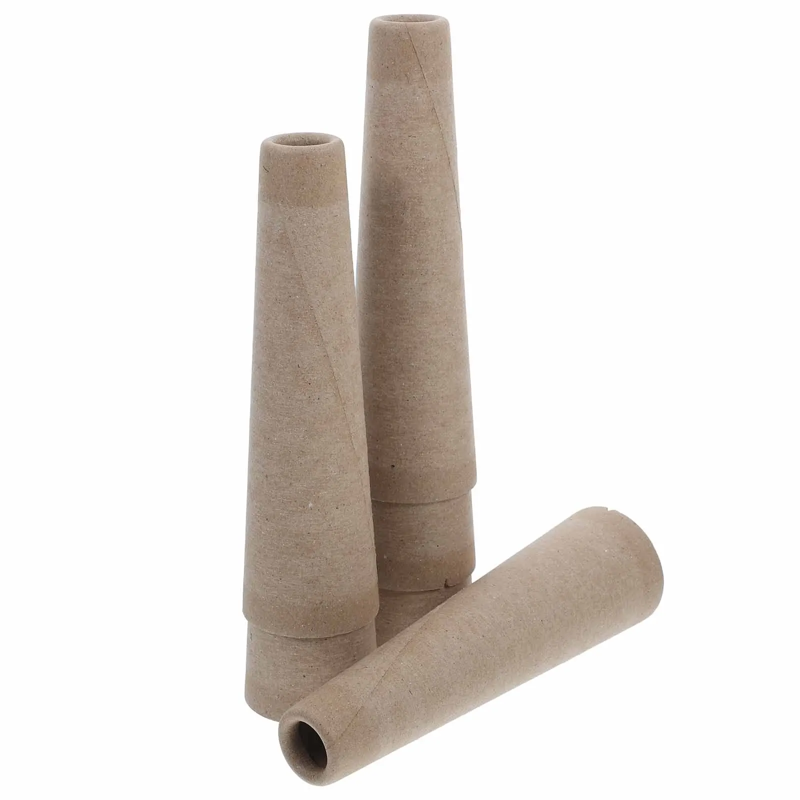 

6pcs Yarn Winder Holder Tubes Paper Core Spools Large Capacity Wool Cones Spinner Crocheting Cotton Thread Durable Reusable