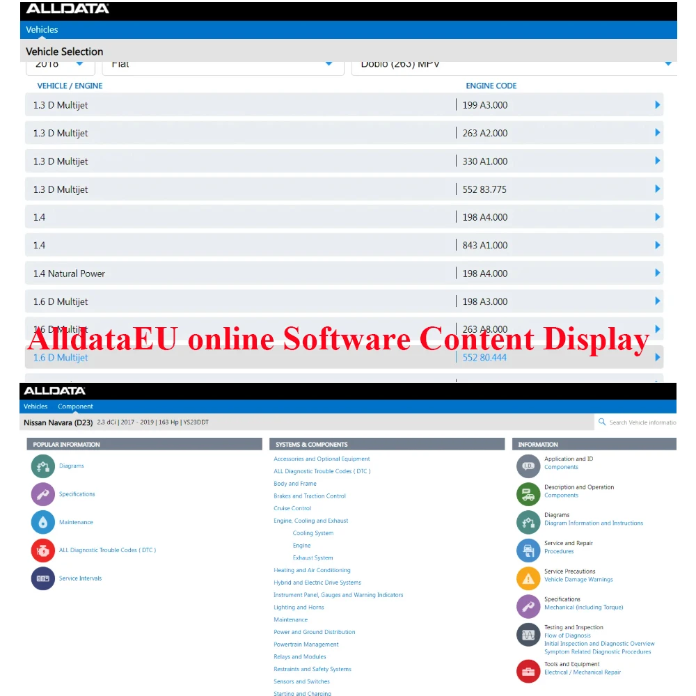 2026 Updated for Alldata US EU Online Full Pack Auto Repair Data Software Haynes PRO Car Compatible with Mobil/PC
