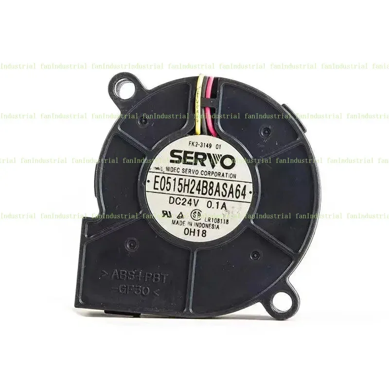 Z SERVO E0515H24B8ASA64 24 В 0,10 А 50x50x15 мм 3-проводной охлаждающий вентилятор для сервера Z SERVO E0515H24B8ASA64 24 В 0,10 А 50x50x15 мм 3-проводной охлаждающий вентилятор для сервера