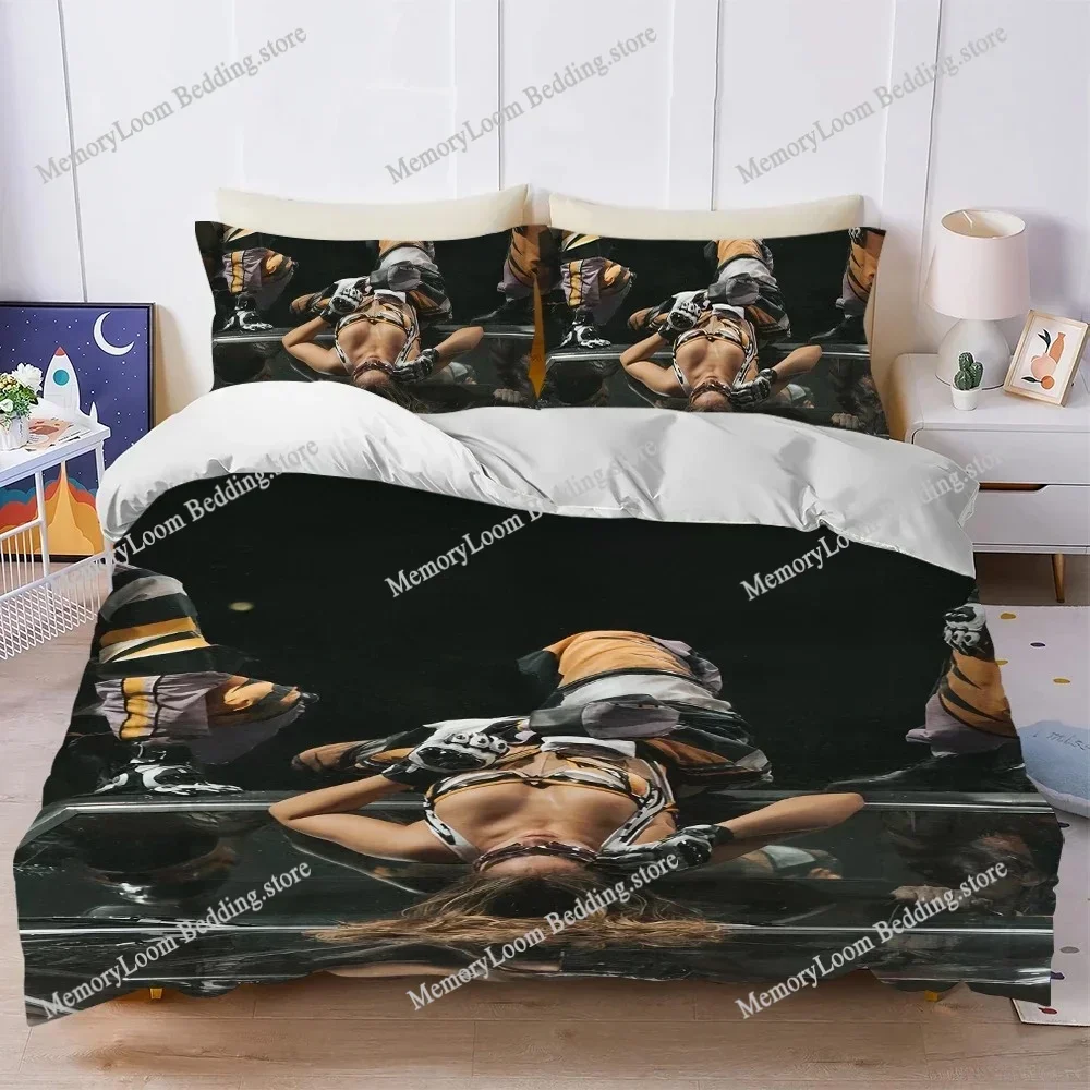 

Singer T-Tate McRae Music 2025 Duvet Cover Set Home Style Soft Laundry Cotton Bed Four Seasons Student Dormitory Home Textile741