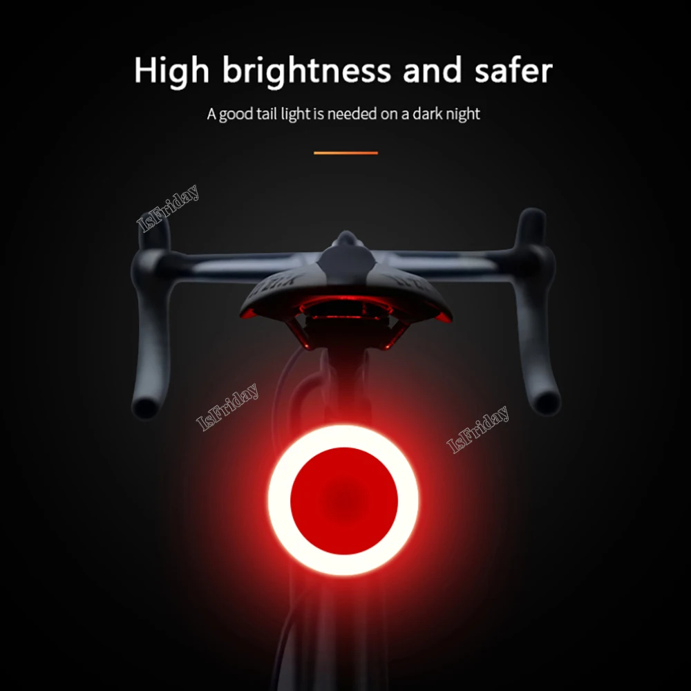 Bicycle Taillight Multi Lighting Modes models USB Charge Led Bike Light Flash Tail Rear Lights for road Mtb Bike Seatpost