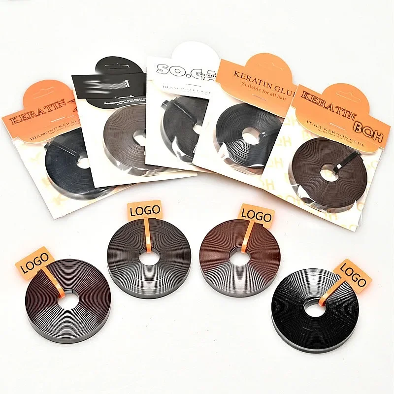 Imported Italian hair extension film, special protein glue for hair extension tape, imported direct supply, genuine guarantee