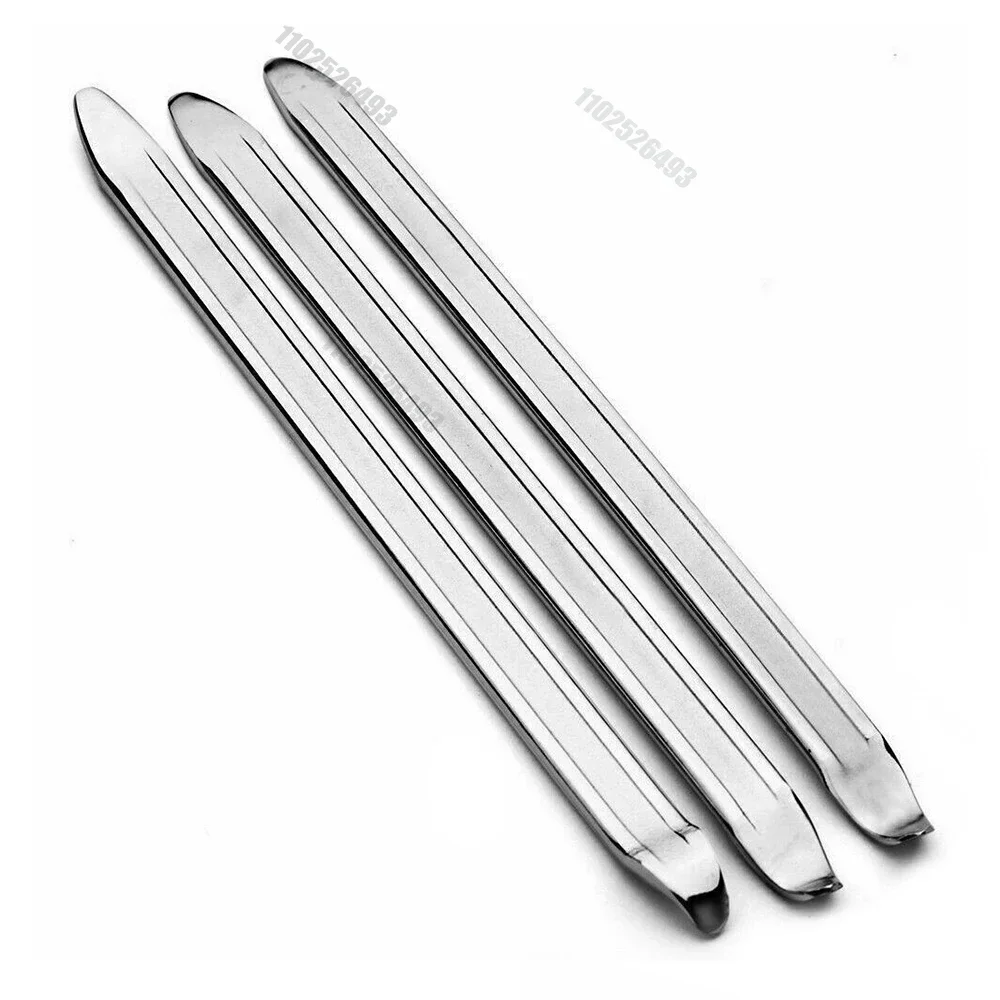 NEW 3pcs Motorcycle Cycling Steel Spoon Tire Iron Rim Opener Lever Changer Repair Tools For Bicycle Car Repairing Accessories