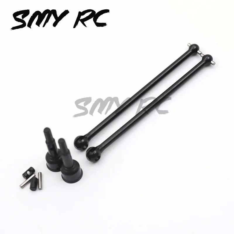 2pcs Steel Metal Drive Shaft CVD Driveshaft for Rlaarlo Rlaarlo Omni Terminator 1/10 RC Car Upgrade Parts Accessories