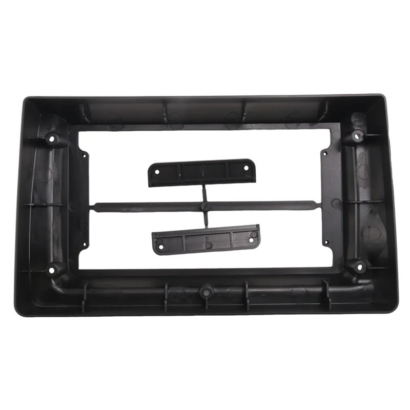 

Отличный-1 шт. 9-дюймовая аудиопанель 2Din DVD-навигационная панель рамка автомобильного радио панель черный ABS для TOYOTA LAND CRUISER PRADO 1996-2