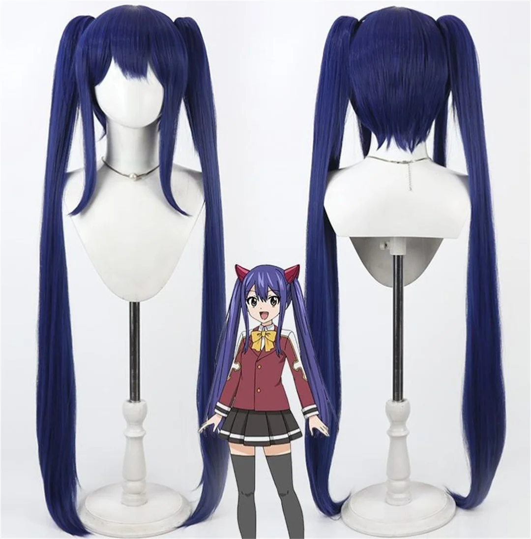 

Cosplay Fairy Tail Wendy Marvell Wig Wizard Girl Anime Wig