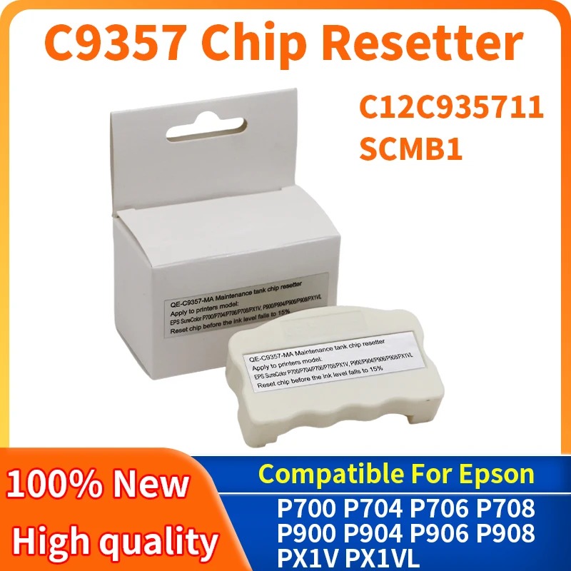 C9357 SCMB1 Maintenance Tank Chip Resetter For Epson SureColor SC-P700 P704 P706 P708 P900 P904 P906 P908 PX1V PX1VL Printers