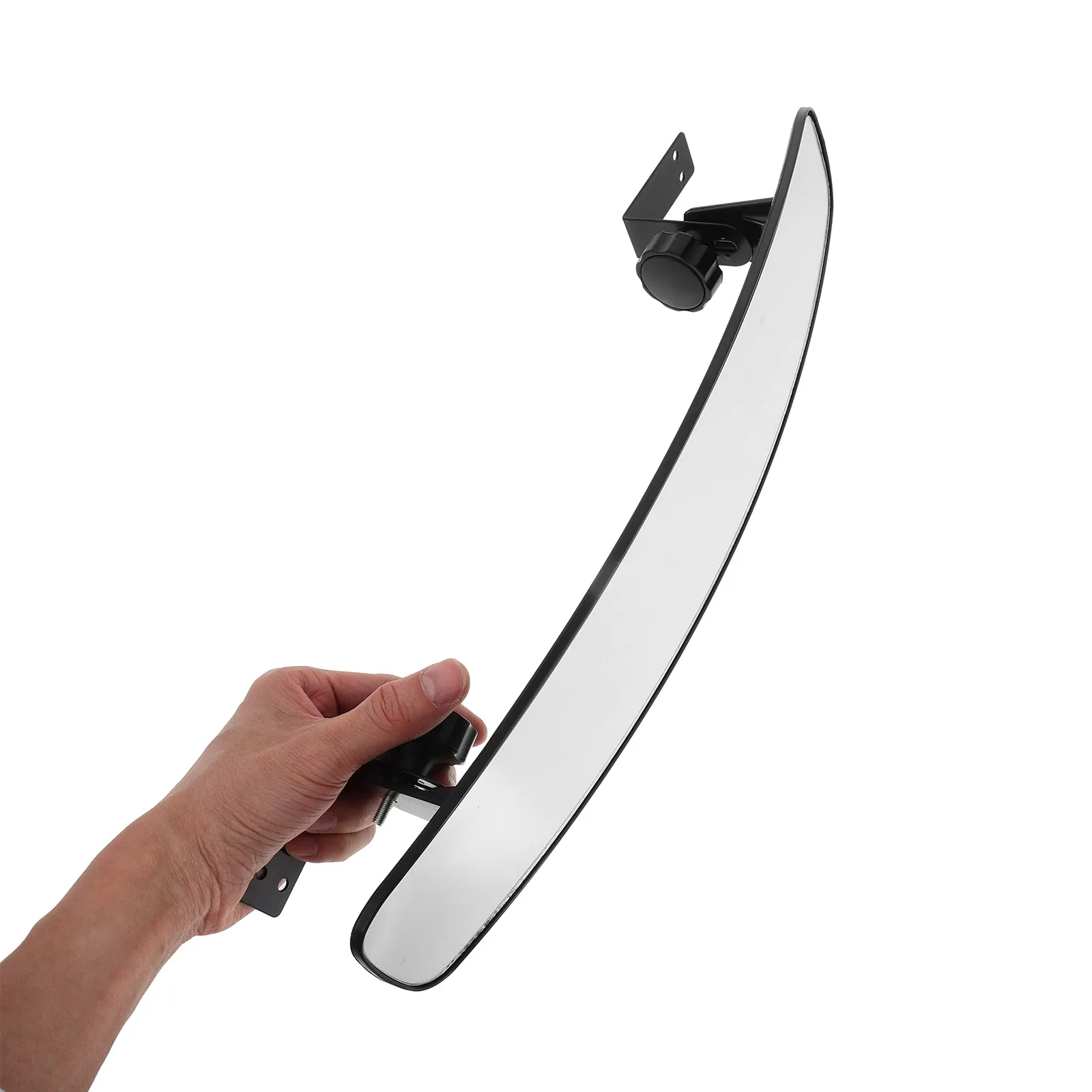 golf-cart-rearview-mirror-convex-wide-vision-clear-sightline-robust-pp-plastic-and-glass-build-universal-compatibility-golf-cart