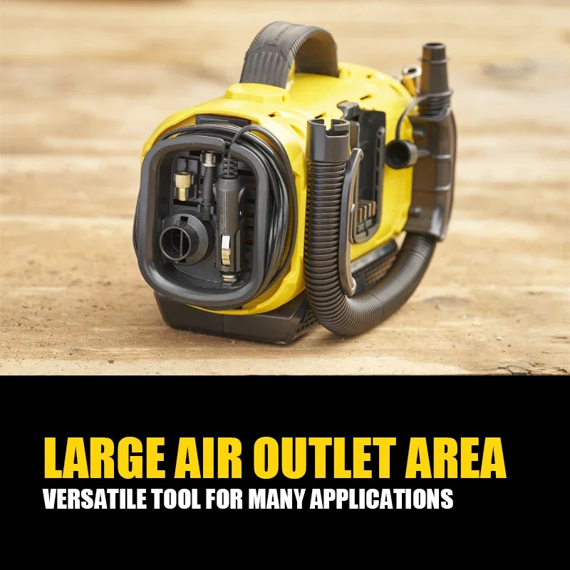 STANLEY SCE520 Inflatable Pumps Electric Air Pump Rechargeable 20v Portable Tire Inflator Pump Power Tools Multi-purpose