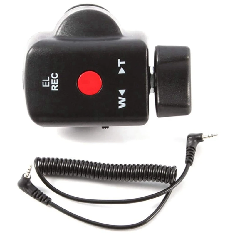 Control remoto para videocámara DSLR, Cable Jack de 2,5 Mm para Sony Panasonic LANC, 2 unidades